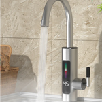 Robinet electric instant din inox, cu display si rotire 360 grade, 3000W