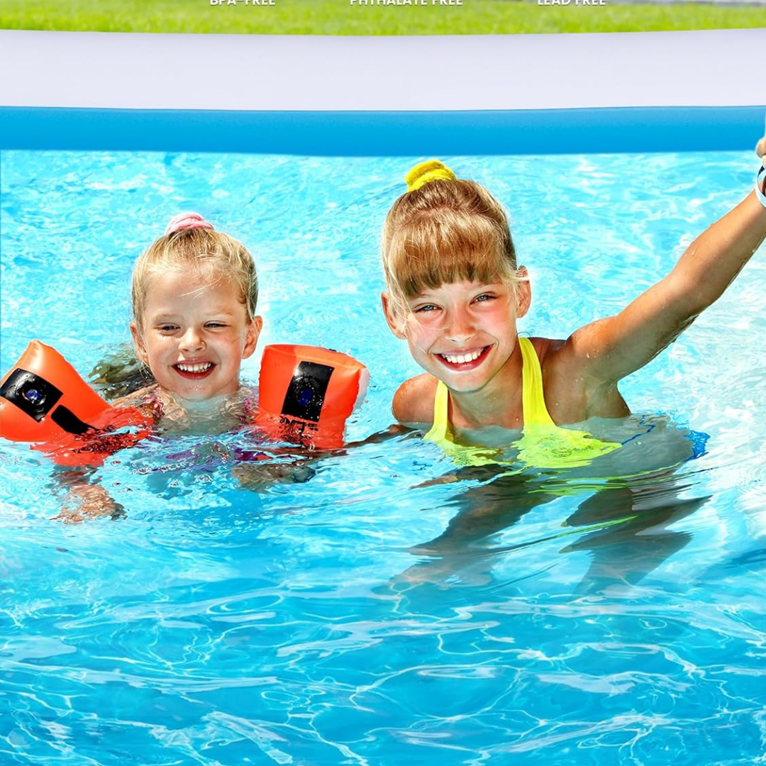 Piscina gonflabila 200 x 120 x 40 cm, 2 inele