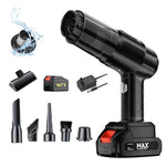 Aspirator auto fără fir 6 în 1 – 100 W, filtru HEPA, aspirare și suflare, negru