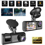 Cameră marșarier cu suport pentru placă + Cameră auto 4K cu vedere nocturnă și monitorizare 24/7