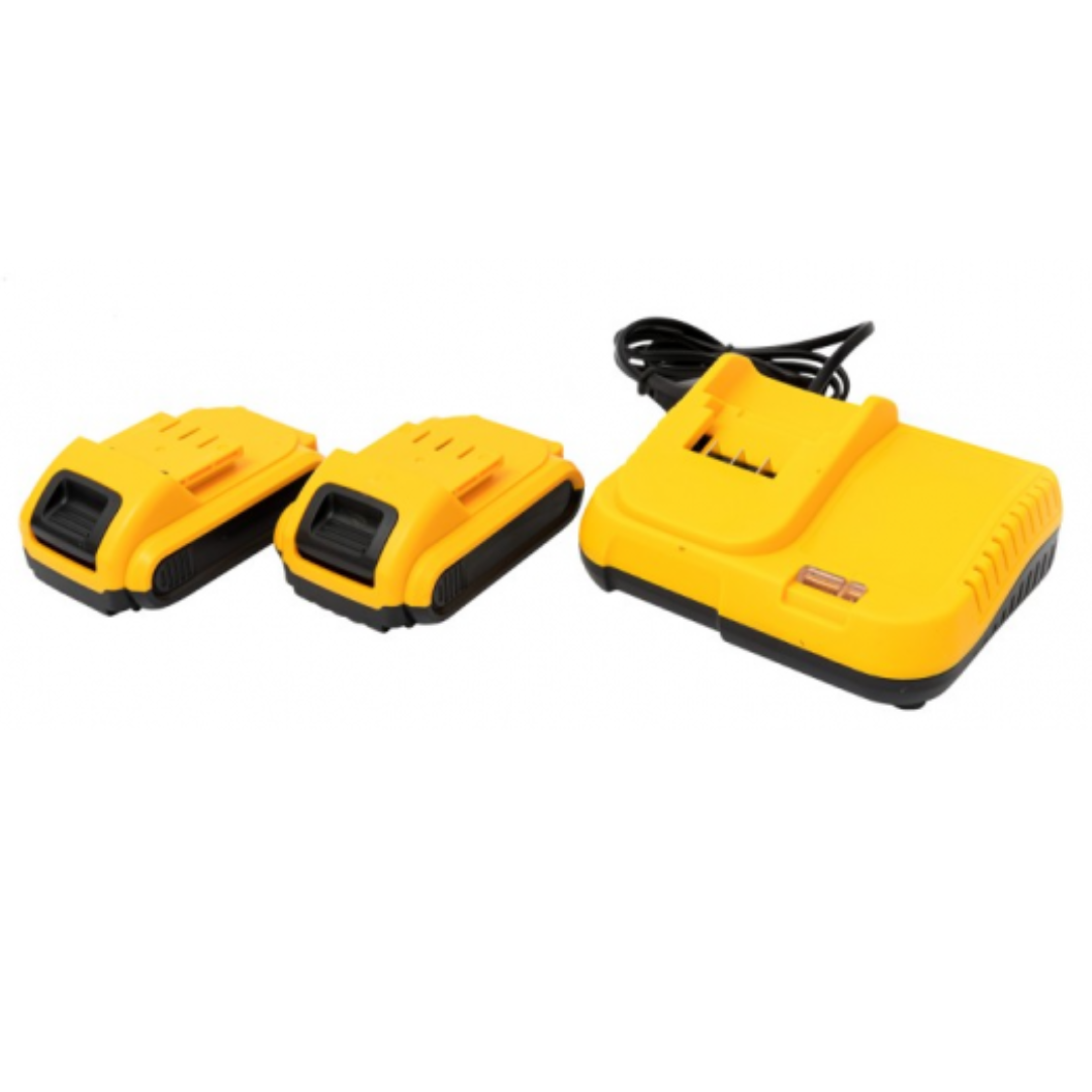 Kit burghiu fără fir de 36V – 2 baterii, ciocan, 30 de accesorii + set de perii gratuit