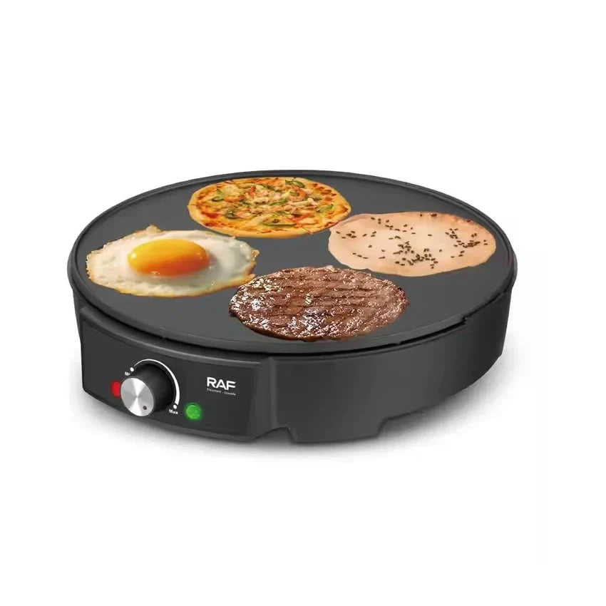 Aparat Electric pentru Clătite Americane Mic Dejun RAF R2508, 1200W