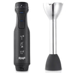 Blender Vertical de Mână, RAF R780, 1500W, 12000 RPM, 4 Lame din Oțel Inoxidabil, 42x6 cm
