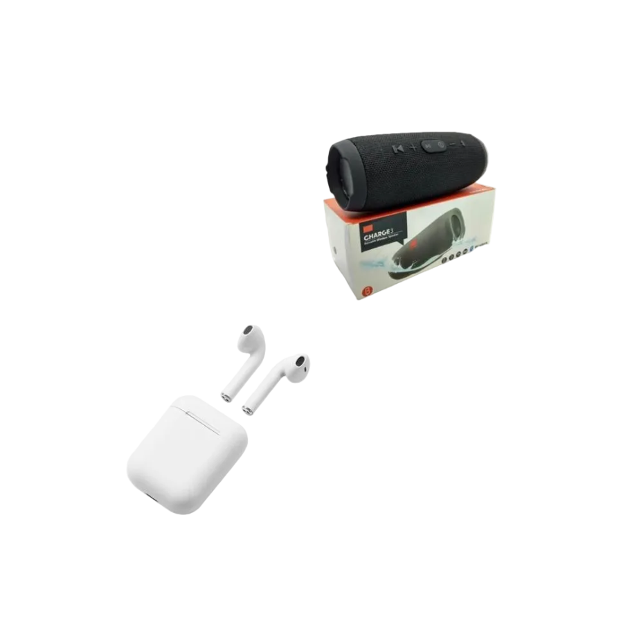 Set: Casti Bluetooth Wireless + Boxa portabila cu Bluetooth, rezistenta la apa