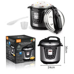 Oală Electrică Sub Presiune RAF R.177, 6L, 1000W, multifuncțională și multiprogramabilă, Oțel Inoxidabil