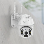 Set 2 x Camera Supraveghere FULL HD 1080P, vedere nocturna, WIFI si 2 carduri microsd 32 GB