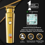 Masina de tuns profesionala, pentru barbati, V-947, fara fir, functie trimmer