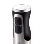 Blender RAF R3006, 1600W, recipient de 500ml, vas de 600ml si tel, 2 viteze, 38.7cm, negru-argintiu