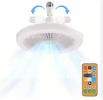 Ventilator de tavan silențios inteligent de înaltă calitate cu telecomandă și lumină LED