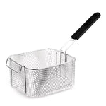 Friteuza Electrica, RAF R.5220, 2500 W, cu capac, capacitate 5.5L, 46x29x30cm, argintiu
