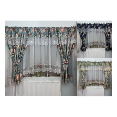 Perdea alba cu draperie diferite nuante