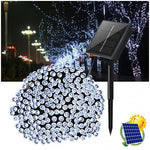 Set 3 x Instalatie solara 100 LED - diferite culori