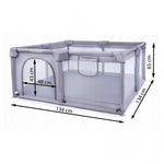 Loc de joacă copii tip țarc 130x130, model Kidwell Fanko