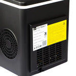 Masina de gheata portabila, RAF R0302, 150W, volum 1.2 L, cos si lingurita, 26x23x29 cm, negru