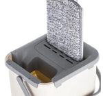 Mop profesional cu doua cuve de spalare si uscare + 2 rezerve cadou
