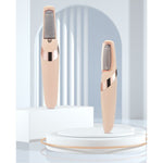 Set: Aparat pentru ingrijire si curatare calcaie + Epilator facial si sprancene, portabil, reincarcabil, 2in1