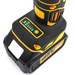 Polizor unghiular cu 2 acumulatori, Brushless, 48 V, 5 Ah, Diametru disc 125 mm, 8100 Rpm, Galben