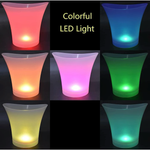 Frapiera de gheata cu LED si difuzor - 7L