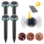 Set 4 x Aparat pentru alungat rozatoare, efecte sonore si vibratii