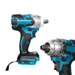 Cheie de impact si Polizor Unghiular fara fir, Masina de gaurit si insurubat, flex, 2 acumulatori 36V 8.0Ah, Valiza Transport, Scule Profesionale