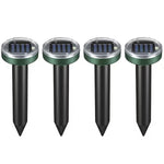 Set 4 x Aparat pentru alungat rozatoare, efecte sonore si vibratii