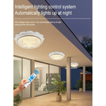 Lampa solara pentru terasa / gradina sau interior 100W cu panou solar IP67 si Telecomanda 8-15 ore de functionare