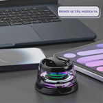 Set 2 x Boxa portabila Bluetooth G200, 5W, prindere MagSafe & inel magnetic, suport telefon 2 in 1