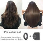 Uscator de par, Multifunctional, 3 Trepte putere, Gri/Roz