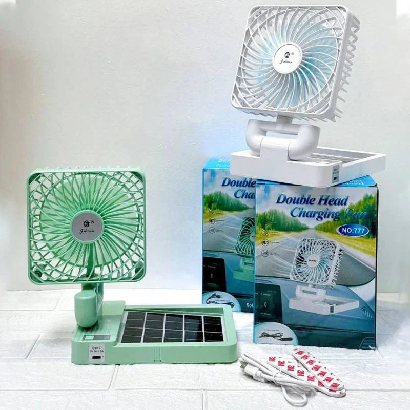Ventilator Portabil de Masa Solar USB