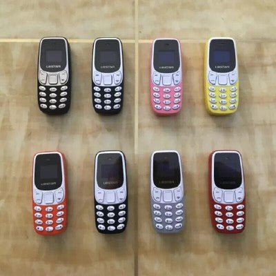 Mini Telefon Dual Sim Radio Fm Bluetooth
