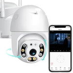 Set 2 x Camera Supraveghere FULL HD 1080P, vedere nocturna, WIFI si 2 carduri microsd 32 GB