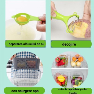 Razatoare multifunctionala pentru legume, cu 22 de accesorii