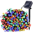 Set 3 x Instalatie solara 100 LED - diferite culori