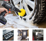 Kit burghiu fără fir de 36V – 2 baterii, ciocan, 30 de accesorii + set de perii gratuit