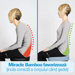 Perna confort pentru sezut Miracle Bamboo M14219