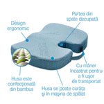 Perna confort pentru sezut Miracle Bamboo M14219