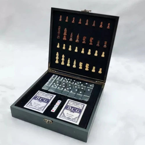 Set cadou cu jocuri 4-in-1, Antistres 24 x 24 x7 cm