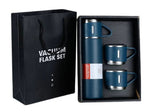 Set 3 piese: Termos 500 ml + 2 cesti, otel inoxidabil