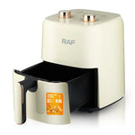 Friteuza Air Fryer RAF R5237 cu aer cald, fără ulei – Capacitate 3L, 12 Programe, 1300W