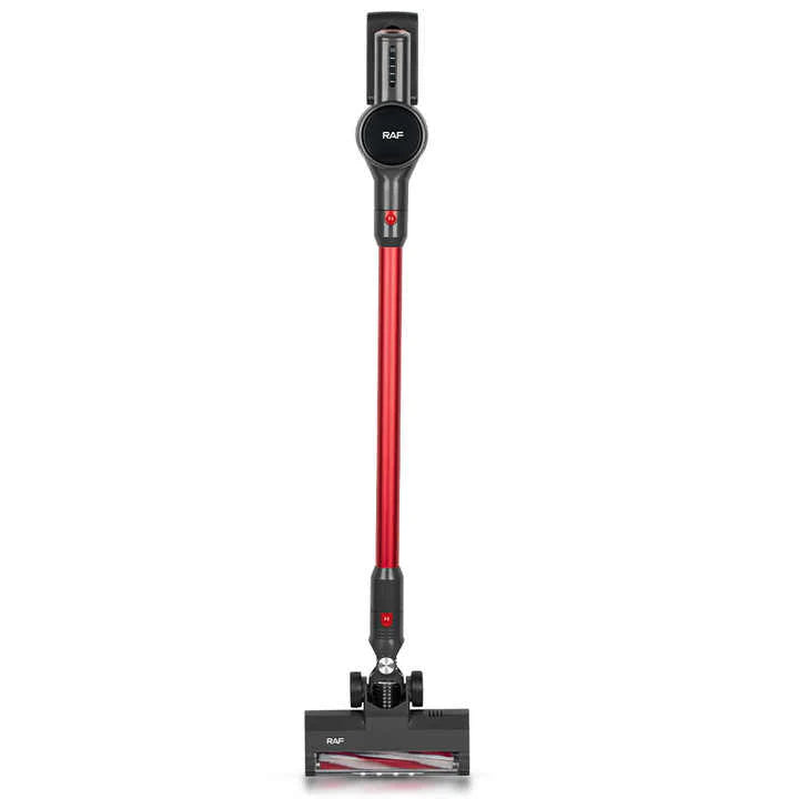 Aspirator Vertical de Mână RAF R.8675 - 120W, WIRELESS, cu Acumulator, 2200 mAh, 4 Accesorii, Filtru HEPA