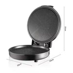 Aparat pentru preparat pizza, RAF R5412, 1100W, termostat reglabil, diametru 30 cm