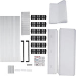 Raft pliabil pentru pantofi cu 5 etaje, design modern, stabil și multifuncțional