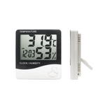 Ceas electronic de birou, cu ecran LCD ce indica temperatura si umiditatea