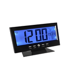 Ceas digital cu senzor acustic, display LCD temperatura si ora