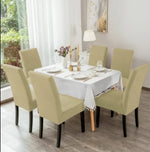 Set 6 huse elastice pentru scaun din lycra