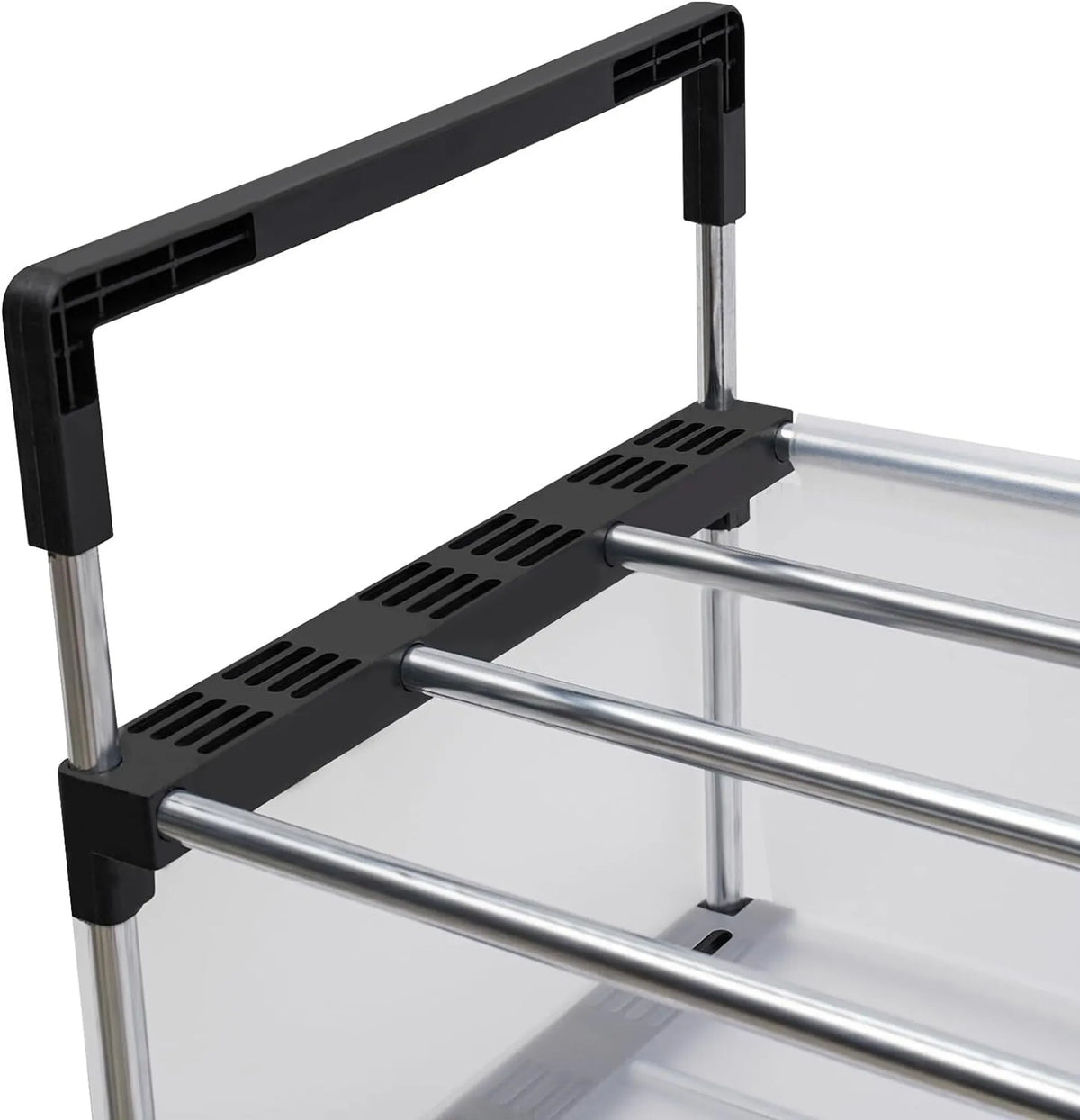 Raft pliabil pentru pantofi cu 5 etaje, design modern, stabil și multifuncțional