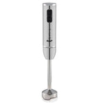 Blender RAF R3007, 4 in 1, 1600W, cu recipient de 500ml, vas de 600ml, tel si lame din otel, 2 viteze, argintiu-negru