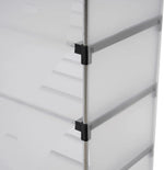 Raft pliabil pentru pantofi cu 5 etaje, design modern, stabil și multifuncțional