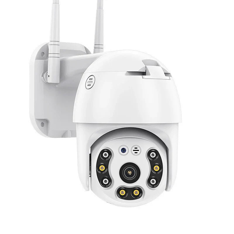 Set 2 x Camera Supraveghere FULL HD 1080P, vedere nocturna, WIFI si 2 carduri microsd 32 GB