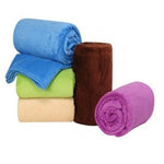 Set 2 x Patura cocolino, din fleece, pufoasa si calduroasa